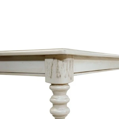 7pc Gordon Transitional Dining Set Antique White/Gray - HOMES: Inside + Out 6 7pc Gordon Transitional Dining Set Antique White/Gray - HOMES: Inside + Out - Image 4