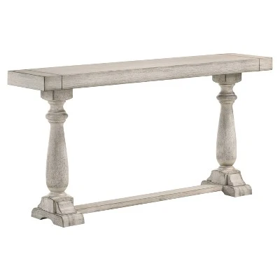 59" Cason Rustic Console Table - HOMES: Inside + Out 9 59" Cason Rustic Console Table - HOMES: Inside + Out - Image 7