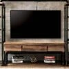 Stonehedge Industrial Pipe Inspired TV Stand For TVs Up To 60" Black/Natural - HOMES: Inside + Out 2 Stonehedge Industrial Pipe Inspired TV Stand For TVs Up To 60" Black/Natural - HOMES: Inside + Out -HOMES: Inside + Out GUEST 03217166 def9 4950 8012 96e958597561