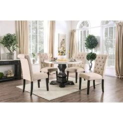 Buckley Round Dining Table White/Black - HOMES: Inside + Out 15 Buckley Round Dining Table White/Black - HOMES: Inside + Out -HOMES: Inside + Out GUEST 04e03818 39c9 492b 92d0 6cfdd97dac1c
