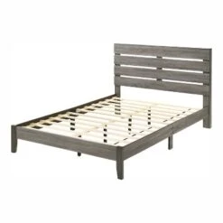 Derries Slatted Platform Bed Gray - HOMES: Inside + Out 11 Derries Slatted Platform Bed Gray - HOMES: Inside + Out -HOMES: Inside + Out GUEST 073de2dd 194f 4e7c b0c5 72611f997f50