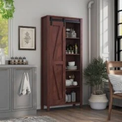 72" Arbolada Sliding Door Bookcase - HOMES: Inside + Out -HOMES: Inside + Out GUEST 0754f99f ad82 41a9 ab67 4ce63d595543