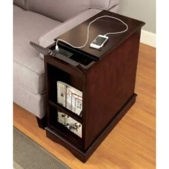 Gantzer 1 Drawer Side Table With USB Ports - HOMES: Inside + Out -HOMES: Inside + Out GUEST 080c4b50 59f1 4ed6 a387 06d88e477661