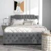 Amando Button Tufted Upholstered Bed - HOMES: Inside + Out -HOMES: Inside + Out GUEST 0b15703e 3918 47d0 8ee4 1cc7682766fd