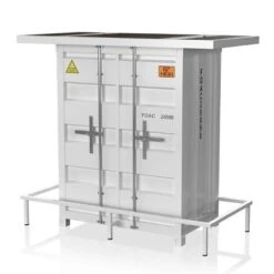 Locust Bar Table With Seven Color LED Strip White - HOMES: Inside + Out -HOMES: Inside + Out GUEST 0cd17f96 a846 46e0 9d6d 3d52dad0aa2a