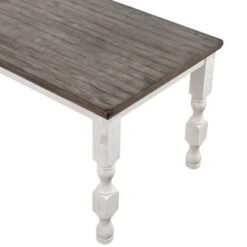 7pc Cambrien Rustic Farmhouse Counter Height Dining Set Antique White/Gray - HOMES: Inside + Out -HOMES: Inside + Out GUEST 0e7bdaf2 7ea6 4a05 bf00 d1d90f050cb1