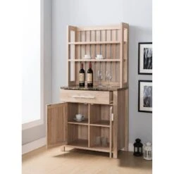 Governors 1 Drawer Baker's Rack Weathered Sand - HOMES: Inside + Out -HOMES: Inside + Out GUEST 0f8cb0d3 d498 4b6d ac87 9ee6452c41c8