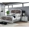 3pc Queen Bentlee Bedroom Set With 2 Nightstands Silver/Warm Gray - HOMES: Inside + Out