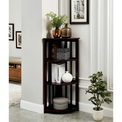 41.75" Agron Decorative Bookshelf Dark Walnut - HOMES: Inside + Out 3 41.75" Agron Decorative Bookshelf Dark Walnut - HOMES: Inside + Out