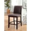 Set Of 2 Lanbert Leatherette Padded Counter Height Barstools Dark Walnut - HOMES: Inside + Out -HOMES: Inside + Out GUEST 11d6ddfd 7390 43ea 932d dc1361dd0ac8