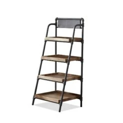 Mack Rustic Bookcase Light Copper - HOMES: Inside + Out -HOMES: Inside + Out GUEST 155ceac0 f734 4503 bdfd 0b0c28d39f7a