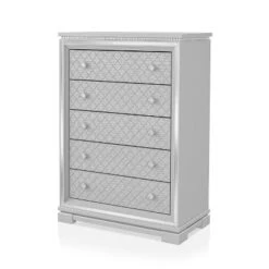 6pc Tenaya Bedroom Set Silver/Gray - HOMES: Inside + Out -HOMES: Inside + Out GUEST 1619b6e7 b8a4 4471 841e f1de63b6d0b1