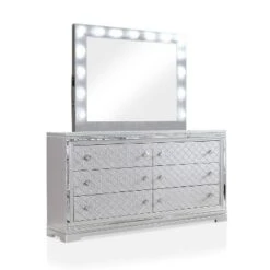 5pc Tenaya Bedroom Set Silver/Gray - HOMES: Inside + Out -HOMES: Inside + Out GUEST 16a2fced 82a0 403b bd9d b9b8638575ab