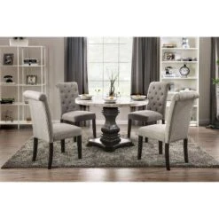 Buckley Round Dining Table White/Black - HOMES: Inside + Out 16 Buckley Round Dining Table White/Black - HOMES: Inside + Out -HOMES: Inside + Out GUEST 17dd978a 28e1 4833 ade1 00d94cfb1beb