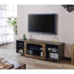 Dimanche TV Stand For TVs Up To 70" Dark Wenge - HOMES: Inside + Out -HOMES: Inside + Out GUEST 1a0c9698 0363 4e7d 8143 4ee85fcfa735