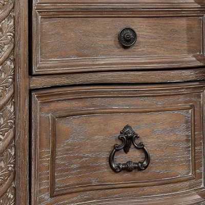 6pc Lellen Bedroom Set Beige/Rustic Natural Tone - HOMES: Inside + Out 12 6pc Lellen Bedroom Set Beige/Rustic Natural Tone - HOMES: Inside + Out - Image 10