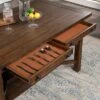67" Foret Rustic Counter Height Dining Table Rustic Oak - HOMES: Inside + Out -HOMES: Inside + Out GUEST 1b23b601 ed29 4abf 98f6 64d830370271