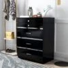 Garneta 5 Drawer Chest With Jewelry Drawers - HOMES: Inside + Out -HOMES: Inside + Out GUEST 1b57e8e5 1621 4730 95ec ffb05b504ec7