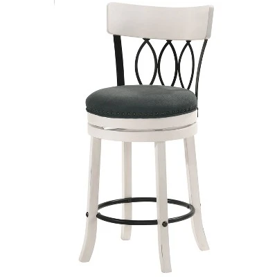 Set Of 2 24" Darlowe Swivel Counter Height Barstools - HOMES: Inside + Out 10 Set Of 2 24" Darlowe Swivel Counter Height Barstools - HOMES: Inside + Out - Image 8