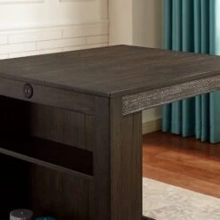 3pc Applecrest Counter Height Dining Set With USB Plug Walnut/Espresso - HOMES: Inside + Out -HOMES: Inside + Out GUEST 1da4edad 2eac 4ad5 8c2e 53e8934c7a52