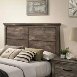 5pc Jacobia Rustic Bedroom Set Gray - HOMES: Inside + Out -HOMES: Inside + Out GUEST 1fc911d9 0c50 4c72 8637 2a97de8444ad
