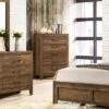 Quail 5 Drawer Chest Rustic Light Walnut - HOMES: Inside + Out -HOMES: Inside + Out GUEST 21008db2 abac 4885 92d1 8b12d35f7980