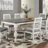 78" Cambrien Rustic Two-Tone Dining Table Antique White/Gray - HOMES: Inside + Out -HOMES: Inside + Out GUEST 24fefc68 3049 4af1 b7c6 375998e04a33