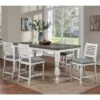 5pc Cambrien Rustic Farmhouse Counter Height Dining Set Antique White/Gray - HOMES: Inside + Out 2 5pc Cambrien Rustic Farmhouse Counter Height Dining Set Antique White/Gray - HOMES: Inside + Out -HOMES: Inside + Out GUEST 261c1023 3976 4447 bf51 94e5da152d86