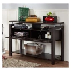 Ambrose Console Table Espresso - HOMES: Inside + Out -HOMES: Inside + Out GUEST 26c2eb1c 2069 4274 ae94 a9d2d8367d0c