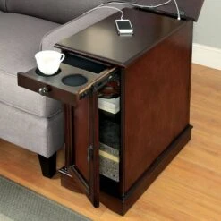 Gantzer 1 Drawer Side Table With USB Ports - HOMES: Inside + Out -HOMES: Inside + Out GUEST 2848e98c 6c12 494e b7ed 1ba2a242657d