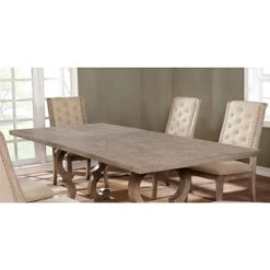 Medina Rectangular Wood Extendable Dining Table Natural - HOMES: Inside + Out -HOMES: Inside + Out GUEST 28ad31f1 0e9e 4e1b b1b1 216ca7fa542a