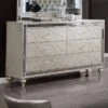 La Mesa 6 Drawer Glam Dresser Silver - HOMES: Inside + Out -HOMES: Inside + Out GUEST 29a21143 92e0 4fc0 9a88 ef477845213f