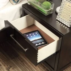 Dendro 2 Drawer Nightstand Espresso - HOMES: Inside + Out -HOMES: Inside + Out GUEST 2c6df86e 584a 49e4 a691 e52613a18b45
