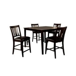 5pc Pattinson Simple Counter Dining Table Set Espresso - HOMES: Inside + Out 7 5pc Pattinson Simple Counter Dining Table Set Espresso - HOMES: Inside + Out -HOMES: Inside + Out GUEST 2fbc1869 6a77 4939 a313 c55e55200c7f