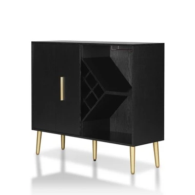 Miko Wine Cabinet Galaxy Black - HOMES: Inside + Out 4 Miko Wine Cabinet Galaxy Black - HOMES: Inside + Out - Image 2