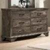 Jacobia 6 Drawer Dresser Gray - HOMES: Inside + Out 1 Jacobia 6 Drawer Dresser Gray - HOMES: Inside + Out -HOMES: Inside + Out GUEST 310de6ff f8e7 417d b5a9 e2d25ef159a8