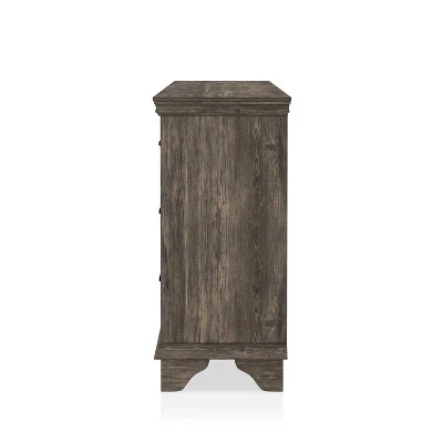 Jacobia 2 Drawer Nightstand Gray - HOMES: Inside + Out 6 Jacobia 2 Drawer Nightstand Gray - HOMES: Inside + Out - Image 4
