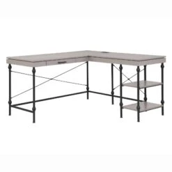 59" Gulnora L Shaped Desk With USB Power Ports - HOMES: Inside + Out -HOMES: Inside + Out GUEST 313acb8f 48a3 4feb b62d 7ebdd457b3e0