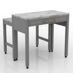 5pc Gardenside Expandable Counter Height Dining Table Set White/Light Gray/Beige - HOMES: Inside + Out 13 5pc Gardenside Expandable Counter Height Dining Table Set White/Light Gray/Beige - HOMES: Inside + Out -HOMES: Inside + Out GUEST 3272ffa4 f979 455f b84b 795fef47c20c