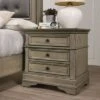 Kritan 3 Drawer Nightstand Antique Warm Gray - HOMES: Inside + Out -HOMES: Inside + Out GUEST 343af641 dbae 45b7 be4d 11e356ff8a46