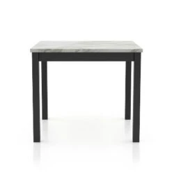 42" Brook Square Counter Height Dining Table With Faux Marble Top Espresso - HOMES: Inside + Out -HOMES: Inside + Out GUEST 366e598c 3203 4482 b852 d8c7802f7e3d