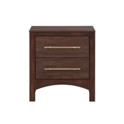 Melonnes Transitional 2 Drawer Nightstand Walnut - HOMES: Inside + Out -HOMES: Inside + Out GUEST 371d33e1 dcd3 42aa 9da5 4b14956142da