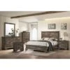 6pc Jacobia Rustic Bedroom Set Gray - HOMES: Inside + Out