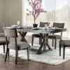 78" Rawlins Rectangular Extendable Dining Table Gray - HOMES: Inside + Out -HOMES: Inside + Out GUEST 3b2eb894 34dc 48a6 b693 775fecfa6d3a