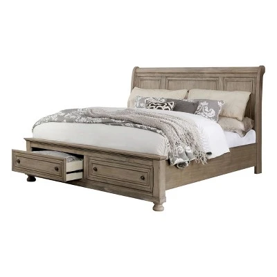 2pc Queen Earl Bedroom Set With Nightstand Gray - HOMES: Inside + Out 10 2pc Queen Earl Bedroom Set With Nightstand Gray - HOMES: Inside + Out - Image 8
