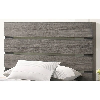 Derries Slatted Platform Bed Gray - HOMES: Inside + Out 5 Derries Slatted Platform Bed Gray - HOMES: Inside + Out - Image 3