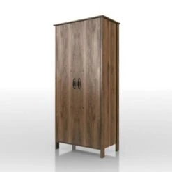 Andreasson Wardrobe Closet Distressed Walnut - HOMES: Inside + Out -HOMES: Inside + Out GUEST 45a66719 6819 4e3d 92c2 7d99c1a8db3c