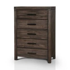 Simones Rustic 8 Drawer Dresser And Mirror Wire-Brushed Rustic Brown - HOMES: Inside + Out -HOMES: Inside + Out GUEST 460e70f8 e8c5 4ab6 9efe b3e3862166de