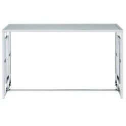 Marcha Glam Rectangle Sofa Table Chrome - HOMES: Inside + Out -HOMES: Inside + Out GUEST 46953008 47a2 4874 ab47 3e9092e3b49c