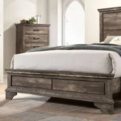 3pc Jacobi Bed With 2 Nightstands Gray - HOMES: Inside + Out -HOMES: Inside + Out GUEST 4741bd42 e71f 4e1e 84b1 8528e3f0c250